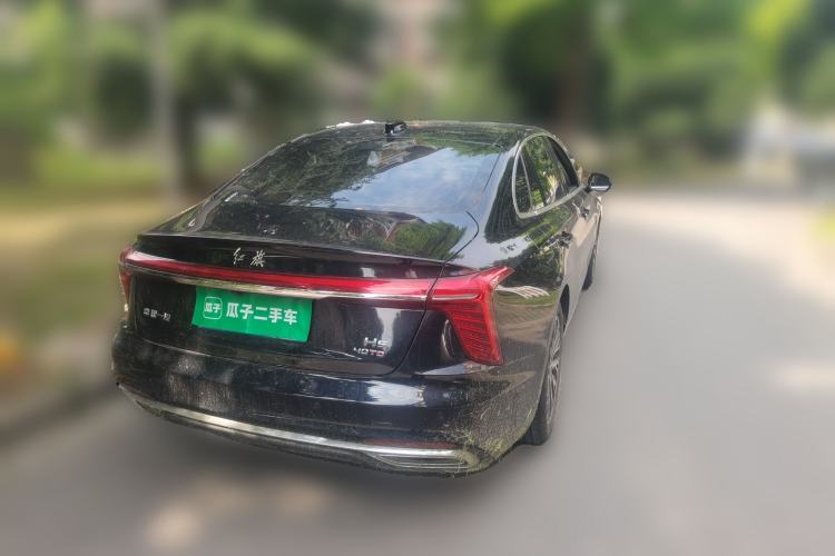 Used Hongqi H5 2024 2.0T Automatic Smart Connect Flagship Edition Rear Right 45 Deg