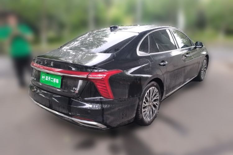 Used Hongqi H5 2024 2.0T Automatic Smart Connect Flagship Edition Rear Right 45 Deg