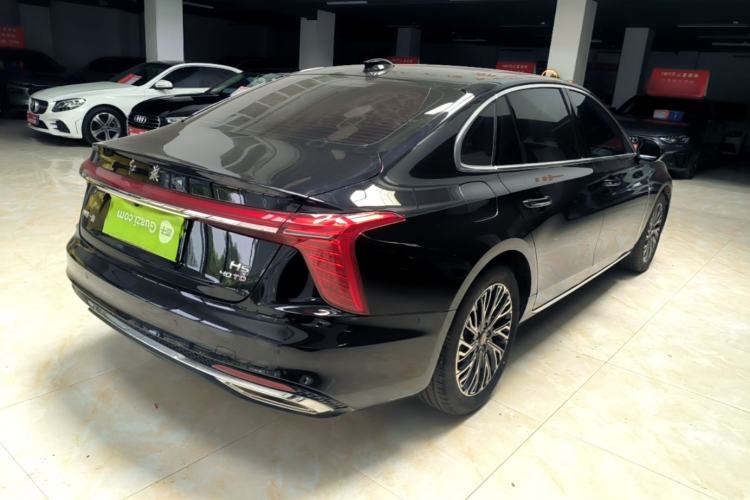 Used Hongqi H5 2024 2.0T Automatic Smart Connect Flagship Edition Rear Right 45 Deg