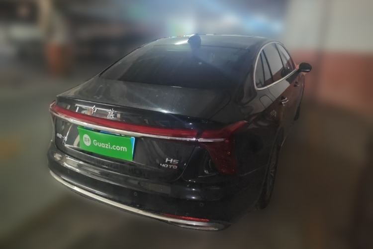 Used Hongqi H5 2024 2.0T Automatic Smart Connect Flagship Edition Rear Right 45 Deg