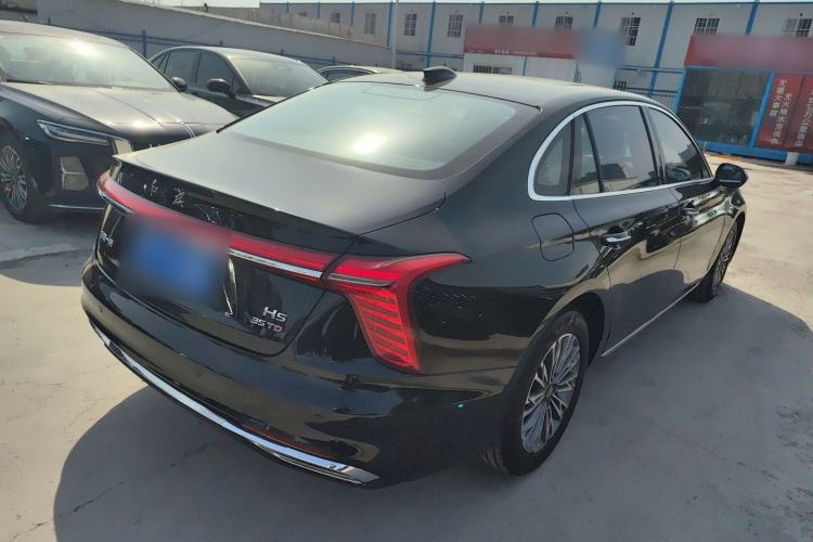 Used Hongqi H5 2024 1.5T DCT Smart Connect Flagship Edition Rear Right 45 Deg