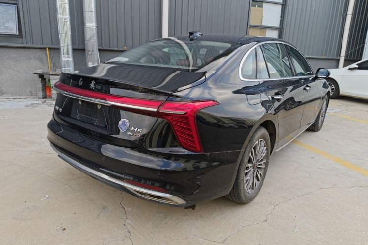 Used Hongqi H5 2024 1.5T DCT Smart Connect Flagship Edition Rear Right 45 Deg