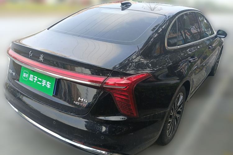 Used Hongqi H5 2024 2.0T Automatic Smart Connect Flagship Edition Rear Right 45 Deg