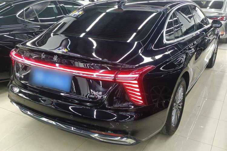 Used Hongqi H5 2024 1.5T DCT Smart Connect Flagship Edition Rear Right 45 Deg