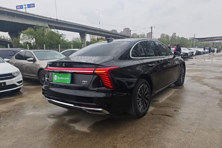 Used Hongqi H5 2024 1.5T HEV Smart Connect Flagship Edition Rear Right 45 Deg
