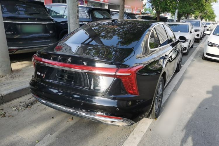 Used Hongqi H5 2024 1.5T DCT Smart Connect Flagship Edition Rear Right 45 Deg