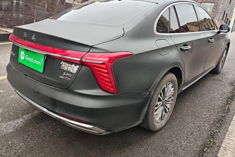 Used Hongqi H5 2024 1.5T DCT Smart Connect Flagship Edition Rear Right 45 Deg