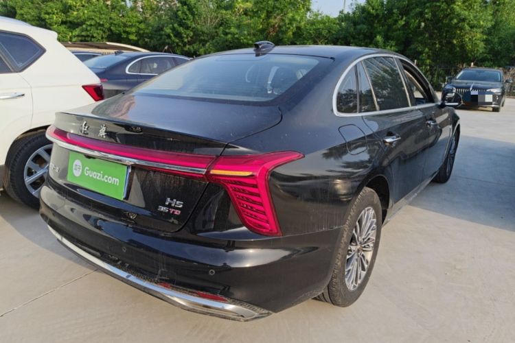 Used Hongqi H5 2024 1.5T DCT Smart Connect Flagship Edition Rear Right 45 Deg