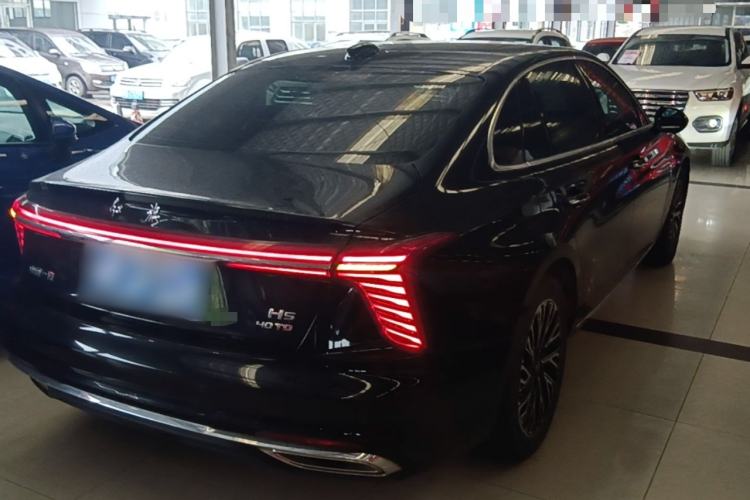 Used Hongqi H5 2024 2.0T Automatic Smart Connect Flagship Edition Rear Right 45 Deg