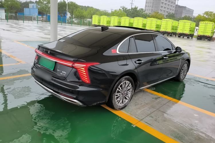 Used Hongqi H5 2024 1.5T DCT Smart Connect Flagship Edition Rear Right 45 Deg