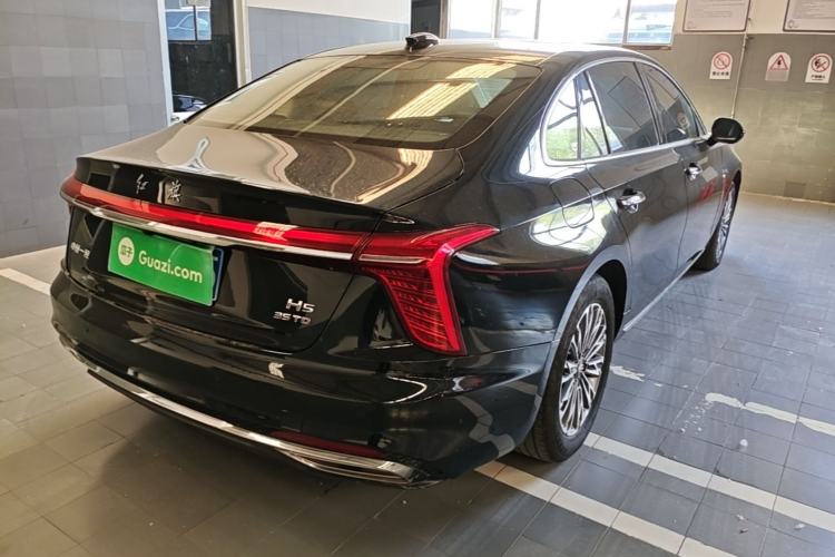 Used Hongqi H5 2024 1.5T DCT Smart Connect Flagship Edition Rear Right 45 Deg