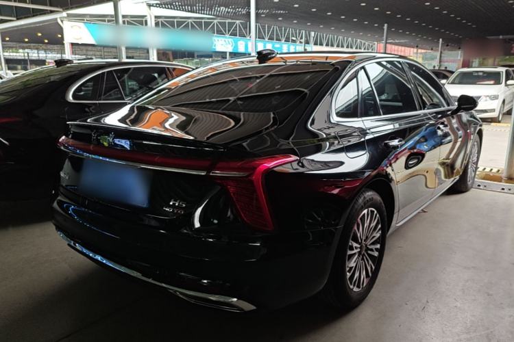 Used Hongqi H5 2024 2.0T Automatic Smart Connect Flagship Edition Rear Right 45 Deg