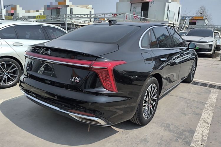 Used Hongqi H5 2024 2.0T Automatic Smart Connect Flagship Edition Rear Right 45 Deg