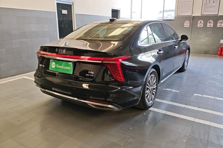 Used Hongqi H5 2024 1.5T DCT Smart Connect Flagship Edition Rear Right 45 Deg