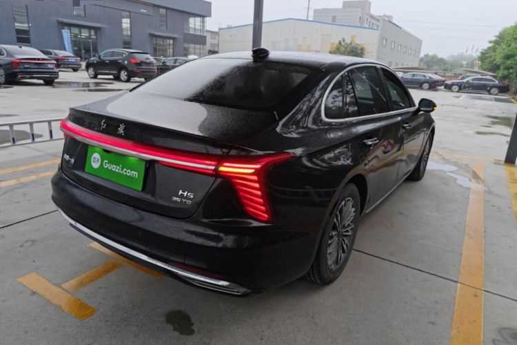 Used Hongqi H5 2024 1.5T DCT Smart Connect Flagship Edition Rear Right 45 Deg