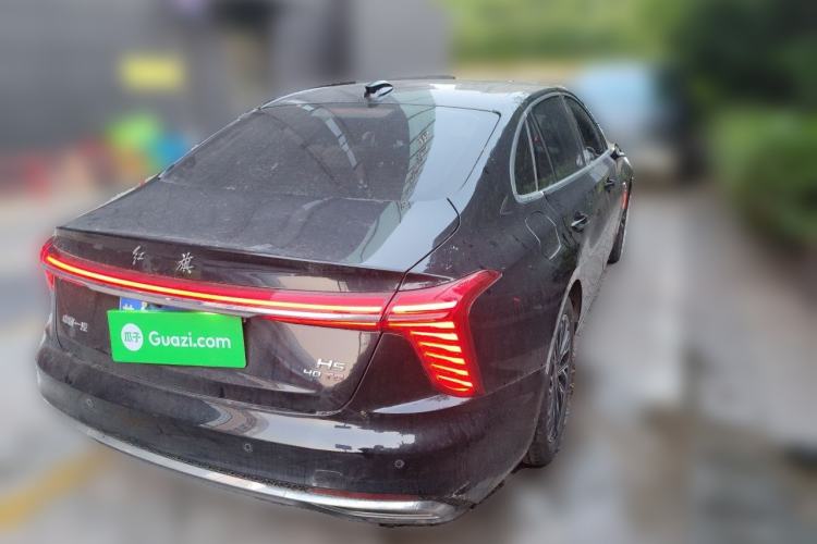 Used Hongqi H5 2024 2.0T Automatic Smart Connect Flagship Edition Rear Right 45 Deg
