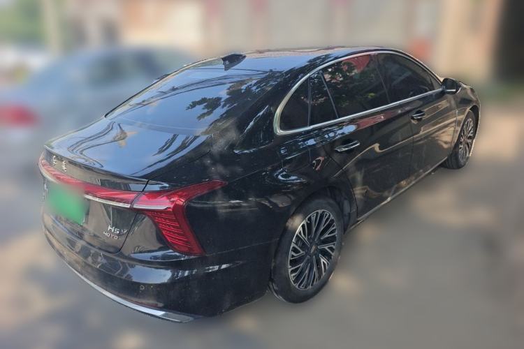 Used Hongqi H5 2024 2.0T Automatic Smart Connect Flagship Edition Rear Right 45 Deg