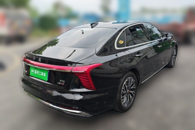 Used Hongqi H5 2024 2.0T Automatic Smart Connect Flagship Edition Rear Right 45 Deg