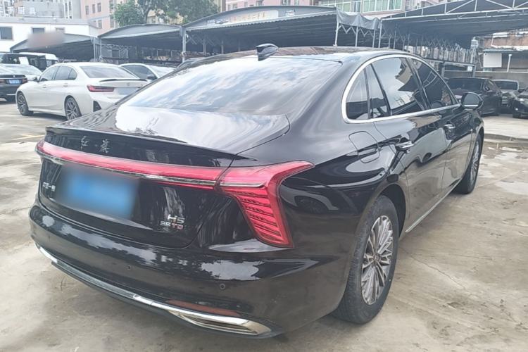 Used Hongqi H5 2024 1.5T DCT Smart Connect Flagship Edition Rear Right 45 Deg