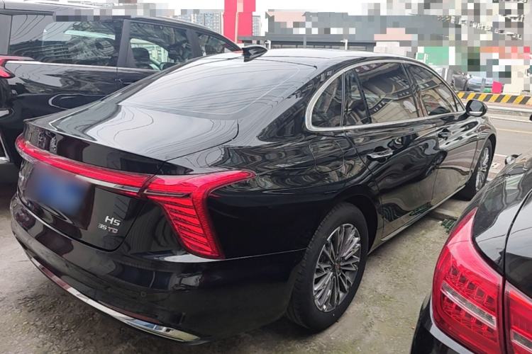 Used Hongqi H5 2024 1.5T DCT Smart Connect Flagship Edition Rear Right 45 Deg