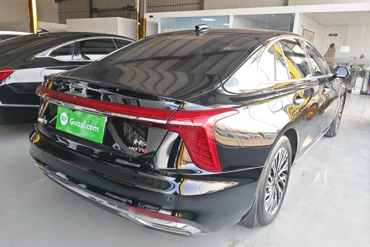 Used Hongqi H5 2024 2.0T Automatic Smart Connect Flagship Edition Rear Right 45 Deg