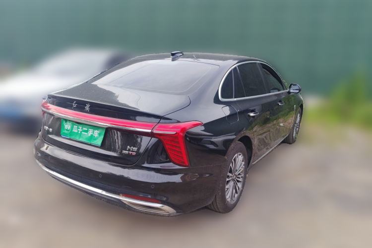 Used Hongqi H5 2024 1.5T DCT Smart Connect Flagship Edition Rear Right 45 Deg