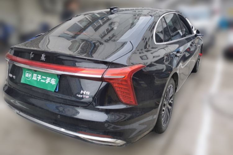 Used Hongqi H5 2024 1.5T HEV Smart Connect Flagship Edition Rear Right 45 Deg