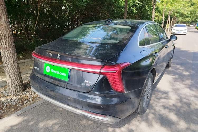 Used Hongqi H5 2024 1.5T DCT Smart Connect Flagship Edition Rear Right 45 Deg