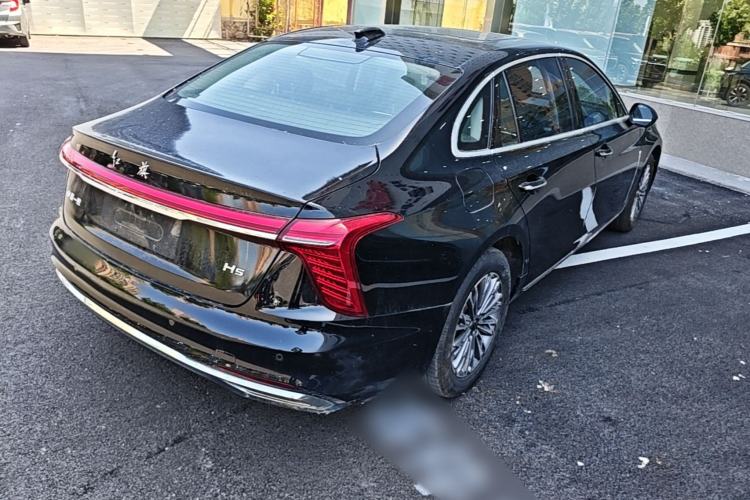 Used Hongqi H5 2024 1.5T DCT Smart Connect Flagship Edition Rear Right 45 Deg