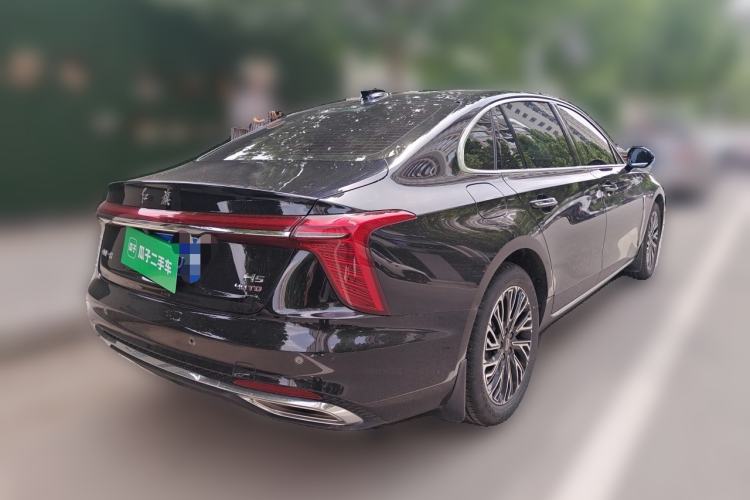 Used Hongqi H5 2024 2.0T Automatic Smart Connect Flagship Edition Rear Right 45 Deg