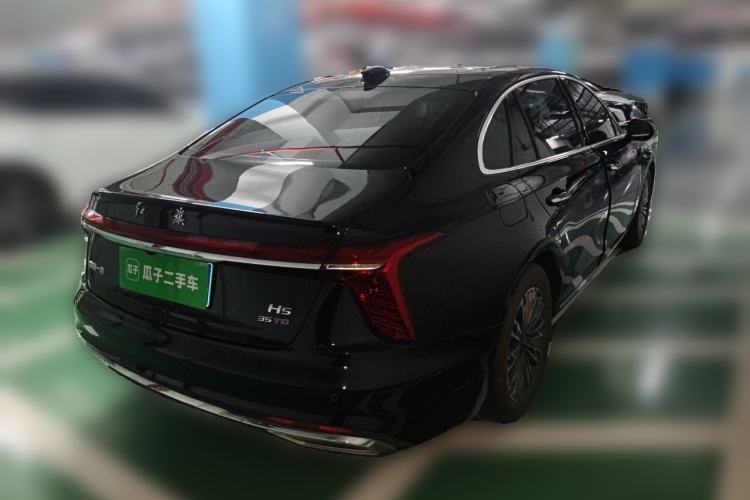 Used Hongqi H5 2024 1.5T DCT Smart Connect Flagship Edition Rear Right 45 Deg