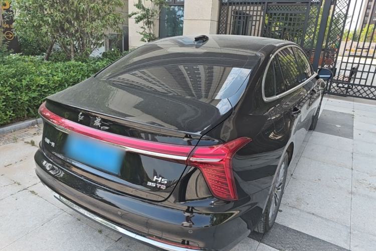 Used Hongqi H5 2024 1.5T DCT Smart Connect Flagship Edition Rear Right 45 Deg