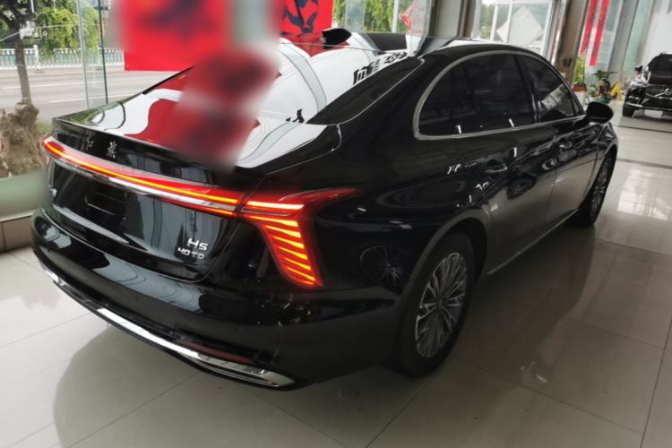 Used Hongqi H5 2024 2.0T Automatic Smart Connect Flagship Edition Rear Right 45 Deg