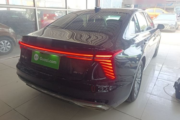 Used Hongqi H5 2024 1.5T DCT Smart Connect Flagship Edition Rear Right 45 Deg