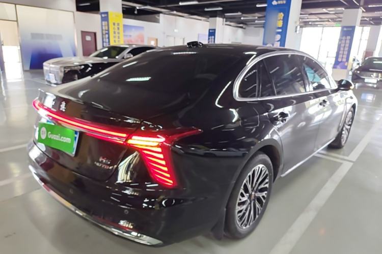 Used Hongqi H5 2024 2.0T Automatic Smart Connect Flagship Edition Rear Right 45 Deg