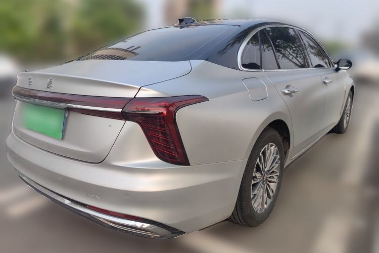 Used Hongqi H5 2024 2.0T Automatic Smart Connect Flagship Edition Rear Right 45 Deg