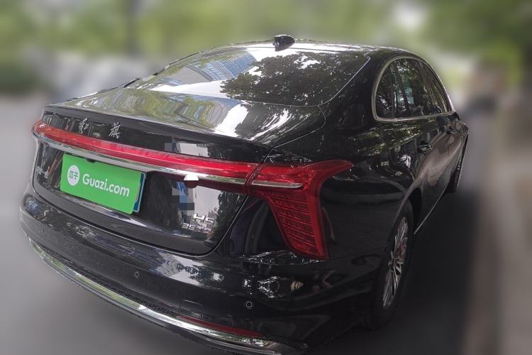 Used Hongqi H5 2024 1.5T DCT Smart Connect Flagship Edition Rear Right 45 Deg