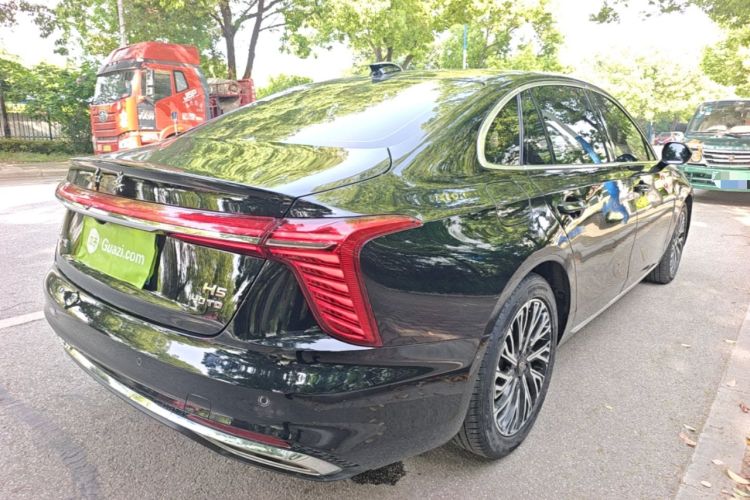 Used Hongqi H5 2024 2.0T Automatic Smart Connect Flagship Edition Rear Right 45 Deg
