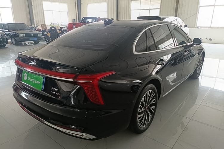 Used Hongqi H5 2024 2.0T Automatic Smart Connect Flagship Edition Rear Right 45 Deg