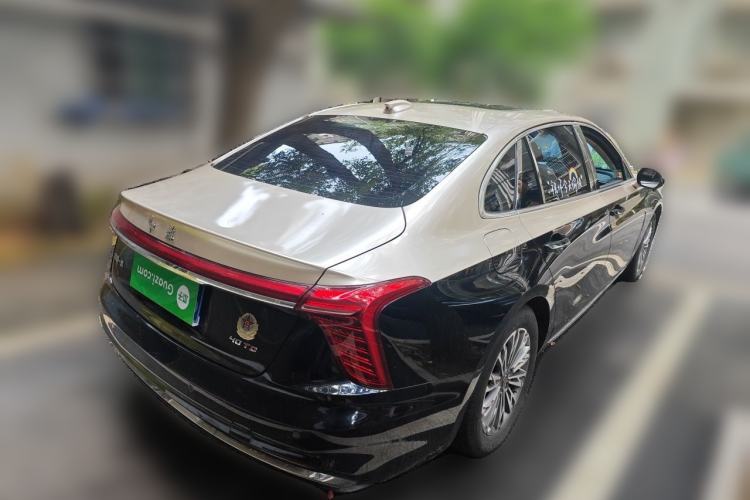 Used Hongqi H5 2024 2.0T Automatic Smart Connect Flagship Edition Rear Right 45 Deg