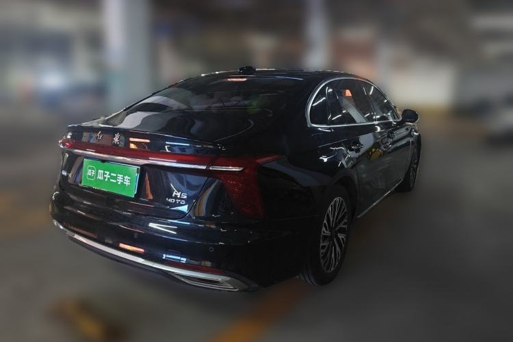 Used Hongqi H5 2024 2.0T Automatic Smart Connect Flagship Edition Rear Right 45 Deg