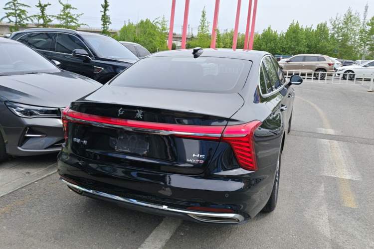 Used Hongqi H5 2024 2.0T Automatic Smart Connect Flagship Edition Rear Right 45 Deg