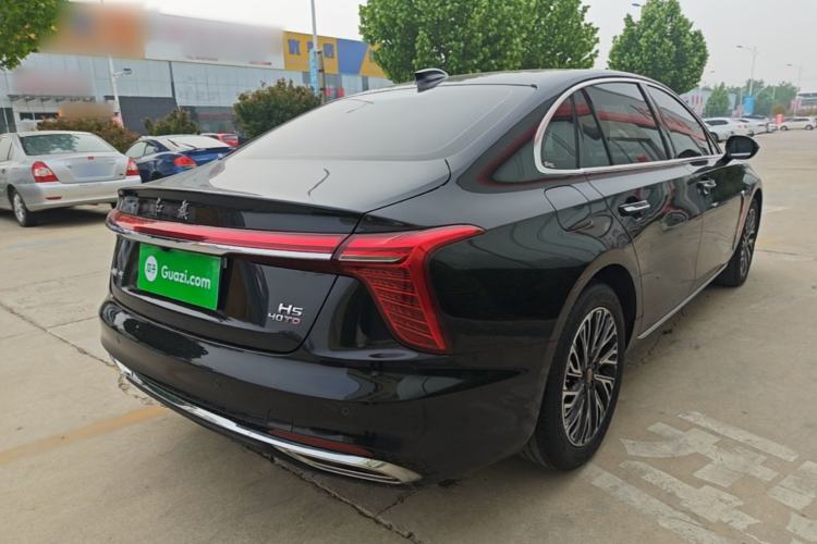 Used Hongqi H5 2024 2.0T Automatic Smart Connect Flagship Edition Rear Right 45 Deg