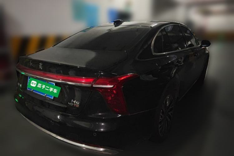 Used Hongqi H5 2024 2.0T Automatic Smart Connect Flagship Edition Rear Right 45 Deg