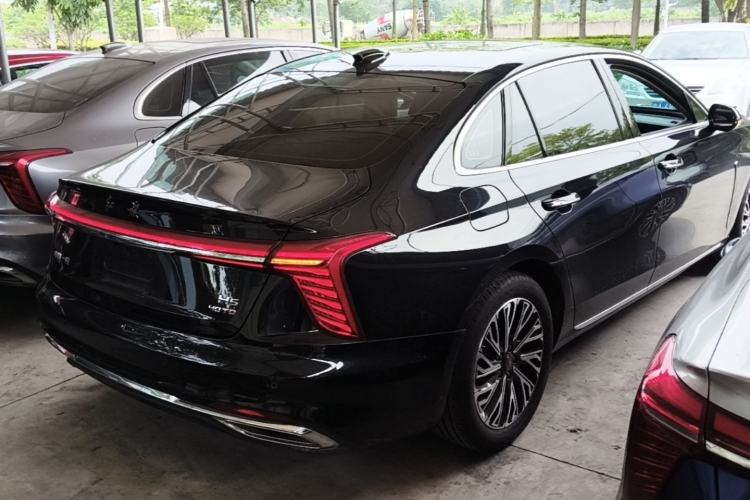 Used Hongqi H5 2024 2.0T Automatic Smart Connect Flagship Edition Rear Right 45 Deg