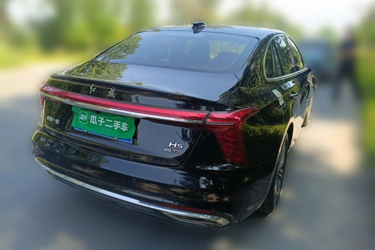 Used Hongqi H5 2024 1.5T DCT Smart Connect Flagship Edition Rear Right 45 Deg