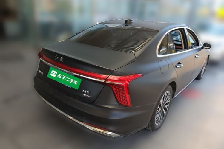 Used Hongqi H5 2024 2.0T Automatic Smart Connect Flagship Edition Rear Right 45 Deg