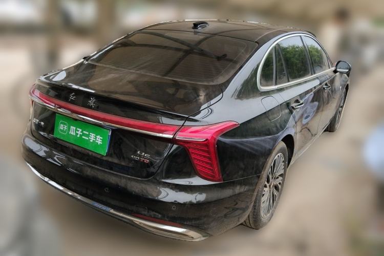Used Hongqi H5 2024 2.0T Automatic Smart Connect Flagship Edition Rear Right 45 Deg