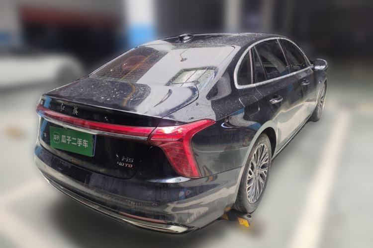 Used Hongqi H5 2024 2.0T Automatic Smart Connect Flagship Edition Rear Right 45 Deg
