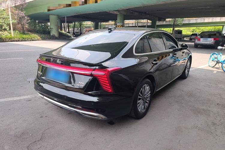 Used Hongqi H5 2024 1.5T DCT Smart Connect Flagship Edition Rear Right 45 Deg